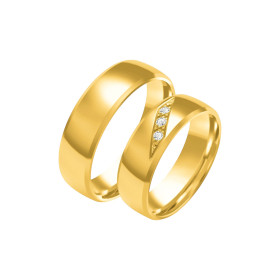 O-355 - Obrączki złote O-355