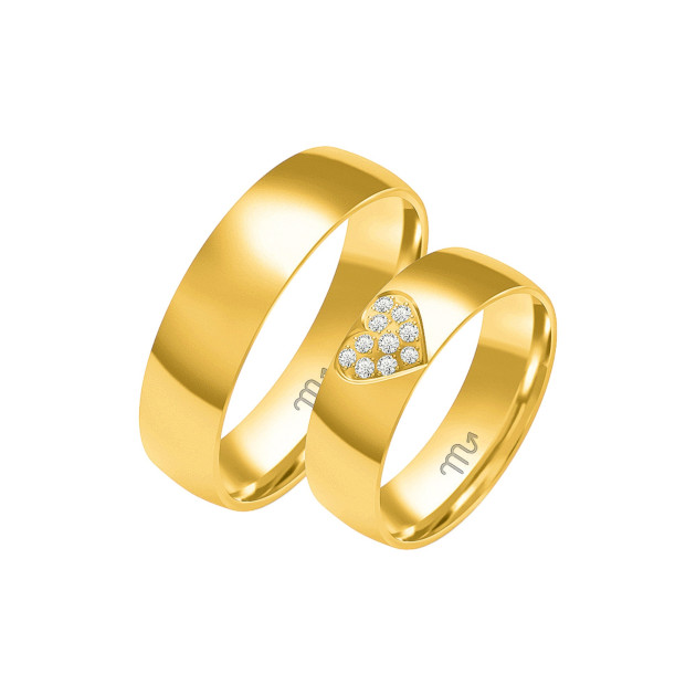 O-358 - Obrączki złote O-358