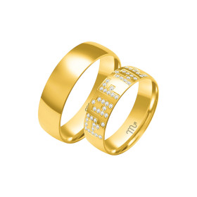 O-384 - Obrączki złote O-384