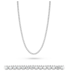 N35494 - Naszyjnik złoty z diamentami