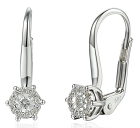 E48553 W P - Kolczyki złote z diamentami