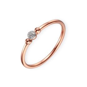 R60118 R - Pierścionek złoty z diamentami