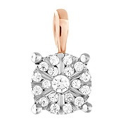 P6269-10 - Zawieszka złota z diamentami 