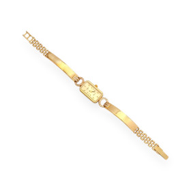 KW-585-ZE-1 - Zegarek złoty z cyrkoniami