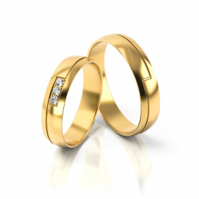 297 - Obrączki złote 