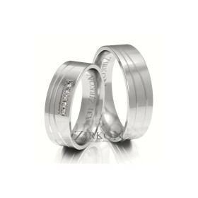 X-031 Biała - Obrączki złote